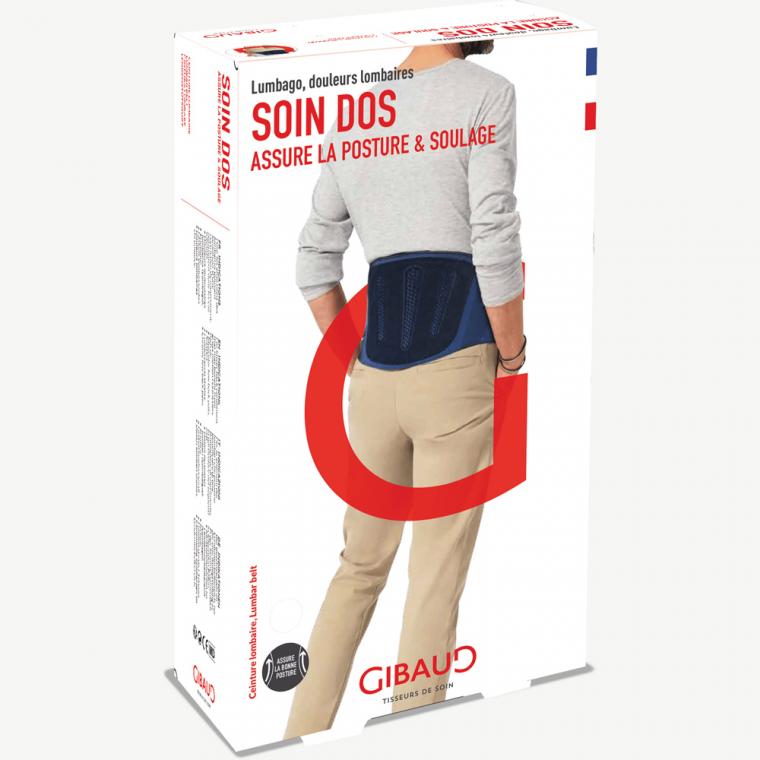 Ceinture de maintien lombaire Gibaud douleurs lombaires et sciatique Gibaud